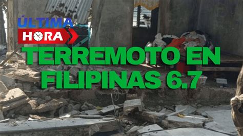 sismo en filipinas hoy